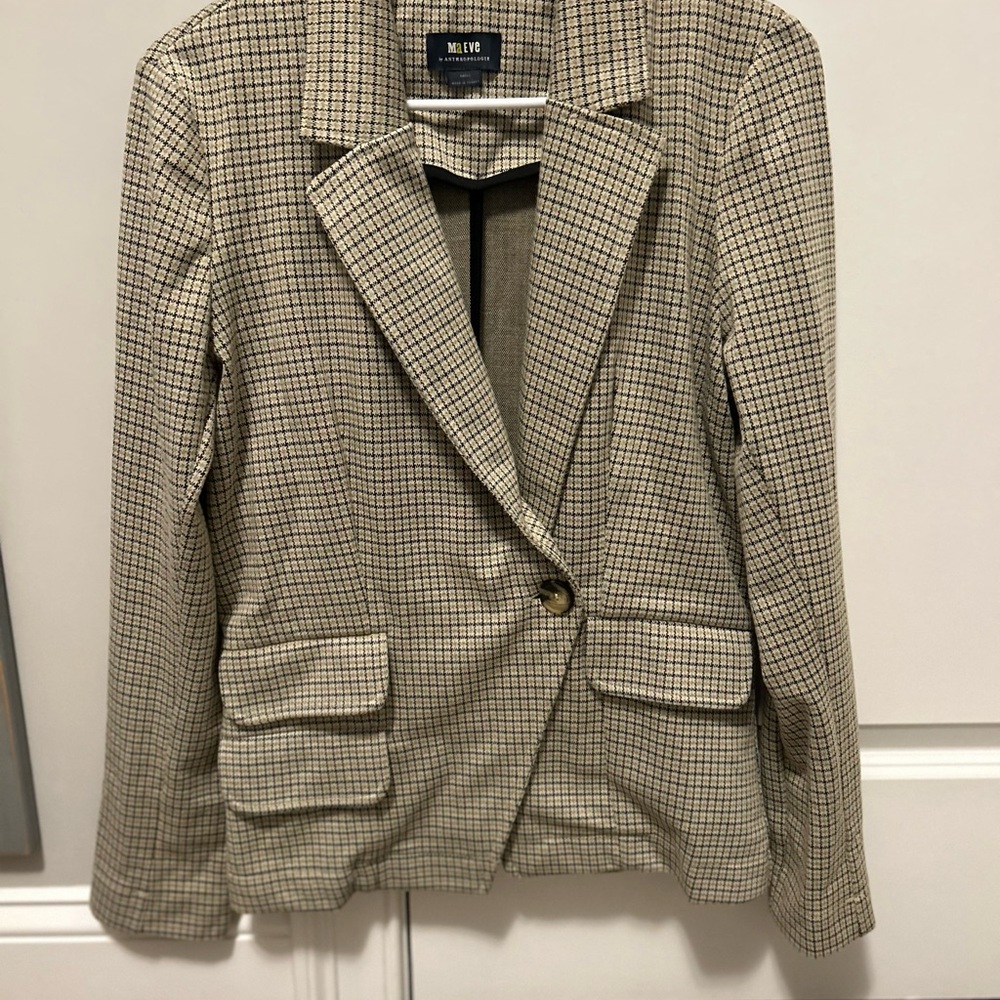 Maeve collegiate blazer Anthropologie